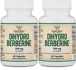 Double Wood Supplements Dihydroberberine 100 Mg - 2 x 60 Capsule Bottles TWINPACK