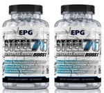 EPG Steel 75 Boost Test Booster TWINPACK - 2 x 120 Cap Btls