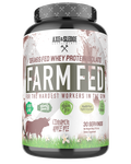 Axe & Sledge Farm Fed Protein -Grass-fed Whey Protein Isolate Cinnamon Apple Pie - 30 Servings