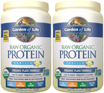 Garden of Life Raw Organic Protein Vanilla - 40 Servings (2 x 20 Serving Bottles) TWINPACK
