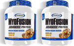 Gaspari Nutrition MyoFusion Advanced Protein Chocolate Peanut Butter Crunch - 8 Lb (2 x 4 Lb Btls)   TWINPACK  *Expiration date 6/26