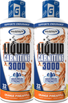 Gaspari Nutrition Liquid Carnitine 3000  Orange Pineapple - 2 x 32 Servings TWINPACK