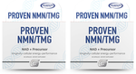 Gaspari Proven NMN+TMG - 2 x 60 Capsule Bottles TWINPACK