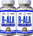Hi Tech Pharmaceuticals R-ALA R-Lipoic Acid 250 Mg - 2 x 60 Tablet Bottles TWINPACK
