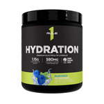 Rule 1 Hydration - Premium Electrolyte Complex  Blue Razz - 40 Servings