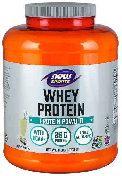 Now Foods Whey Protein Vanilla - 6 Lb