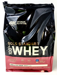 -Optimum Nutrition 100% Whey Gold Standard Vanilla Ice Cream - 10.2 Lb Bag (149 Servings)