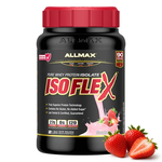 AllMax Nutrition IsoFlex Whey Protein Isolate Strawberry - 2 Lb