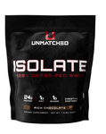 Unmatched Isolate 100% Grass-Fed Whey Protein  Rich Chocolate - 1.5 Lb