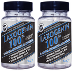 Hi Tech Pharmaceuticals Laxogenin 100 - 2 x 60 Tablet Bottles TWINPACK