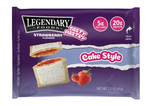 Legendary Foods Tasty Pastry Toaster Pastries Strawberry - 12 Pastries