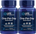 Life Extension One-Per-Day Multivitamin - 2 x 60 Tablet Bottles TWINPACK