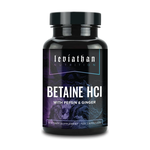 Leviathan Nutrition Betaine HCl with Pepsin & Ginger