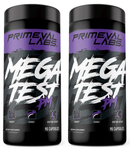 Primeval Labs Mega Test PM - 2 x 90 Cap Btls TWINPACK