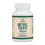 Double Wood Supplements Methyl Folate 1000 Mcg  - 120 Capsules