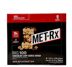 Met-Rx Big 100 Bar Chocolate Chip Cookie Dough - 9 Bars