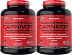 MuscleMeds Carnivor Beef Protein Strawberry - 2 x 56 Servings TWINPACK