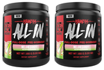 Mutant Madness ALL-IN Pre Workout Melon Candy - 24 Servings (2 x 12 Servs) TWINPACK