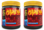 Mutant Madness Pre Workout Blue Raspberry TWINPACK - 2 x 30 Serv Btls