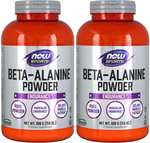 Now Foods Beta Alanine Powder - 1000 Grams (2 x 500 Gram Btls)  TWINPACK