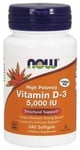 Now Foods Vitamin D-3 5000 IU - 240 Softgels