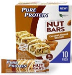 Pure Protein Nut Bars Caramel Almond Sea Salt - 10 Bars