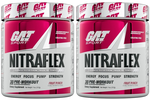 GAT Nitraflex Fruit Punch - 2 x 30 Serving Btls TWINPACK