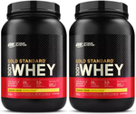 -Optimum Nutrition 100% Whey Gold Standard Banana Cream - 4 Lb (2 x 2 Lb Btls) TWINPACK