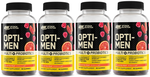 -Optimum Nutrition Opti-Men Multi + Probiotics Gummies Assorted Fruit - 4 x 90 Gummies 4 PACK *Expiration date 9/22