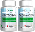 Project AD Ashwagandha - 2 x 60 Capsule Bottles TWINPACK
