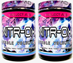 Project AD Nitr-OX - Pump Formula Unflavored - 2 x 20 Servings *New Formula TWINPACK