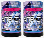 Project AD Nitr-OX - Pump Formula Strawberry Bubblegum - 2 x 20 Servings *New Formula TWINPACK