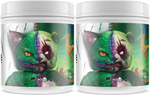 Panda x Black Magic Collaboration SAVAGE Pre-Workout Sour Gummy Candy - 2 x 40 Serving Btls TWINPACK