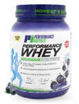 Performance Inspired Nutrition WHEY Protein  Blueberry - 2 Lb