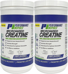 Performance Inspired Nutrition Creatine  Pure 100% Micronized Creatine Monohydrate  - 1000 Grams (2 x 500 Gram Bottles)  TWINPACK