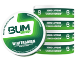 BUM Energy & Focus Pouches Wintergreen - 5 Pack (80 Pouches)