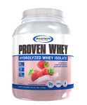 Gaspari Nutrition Proven Whey 100% Hydrolized Isolate Strawberries & Cream - 4 Lb