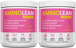 RSP Nutrition AminoLean Energy  Pre Workout - Natural Amino Energy  Pink Lemonade - 60 Servings (2 x 30 Serv. Btls) TWINPACK
