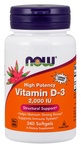 Now Foods Vitamin D-3 2000 IU - 240 Softgels