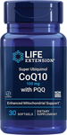 Life Extension Super Ubiquinol CoQ10 with PQQ, 100 mg - 30 Cap