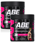ABE Ultimate Pre-Workout Baddy Berry - 60 Servings (2 x 30 Serving Btls) TWINPACK