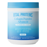 Vital Proteins Collagen Peptides Powder Advanced w/Hyaluronic Acid & Vitamin C  Unflavored - 27 Servings