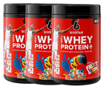 Six Star 100% Whey Protein  Kelloggs-Froot Loops - 5.4 Lb (54 Servings)  (3 x 1.81 Lb Btls)  3 PACK