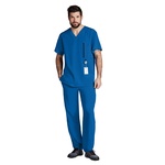 5 Pocket Raglan V-Neck Men's Scrub Top - Barco One