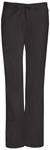 Cherokee 46002AB Mid Rise Moderate Flare Drawstring Pant