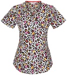 Cherokee Code Happy 46612A V-Neck Scrub Top