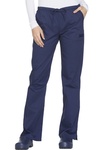 Cherokee WorkWear Stretch Women's Straight Leg Drawstring Scrub Pants-WW130