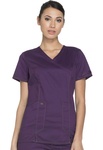 DK804 Mock Wrap Top
