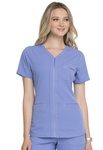 Eyelet V-Neck Top