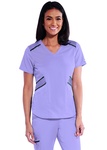 Grey's Anatomy Barco V-Neck Moto Top